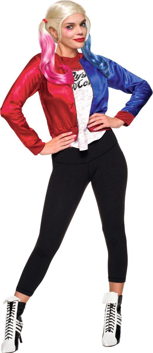 RUBIES FRANCE - Harley Quinn Suicide Squad vest en t-shirt voor volwassenen - Medium
