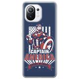 ERT GROUP mobiel telefoonhoesje voor Xiaomi 11 origineel en officieel erkend Marvel patroon Captain America 018