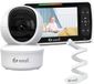 Saaf Babyfoon - Incl. Camera en Monitor - Bestuurbaar/kantelbaar - Praatfunctie - 5" Scherm