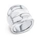 Calvin Klein CJ35000645E Dames Ring - Staal - Zilverkleurig - 23 mm