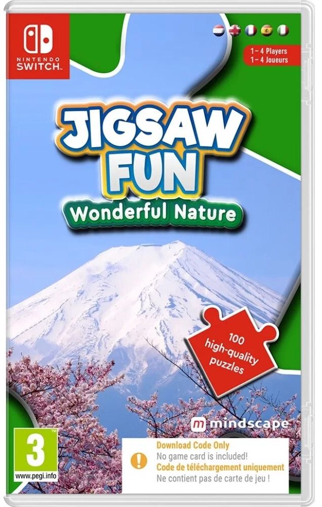 Mindscape jigsaw fun wonderful nature (code in a box) Nintendo Switch