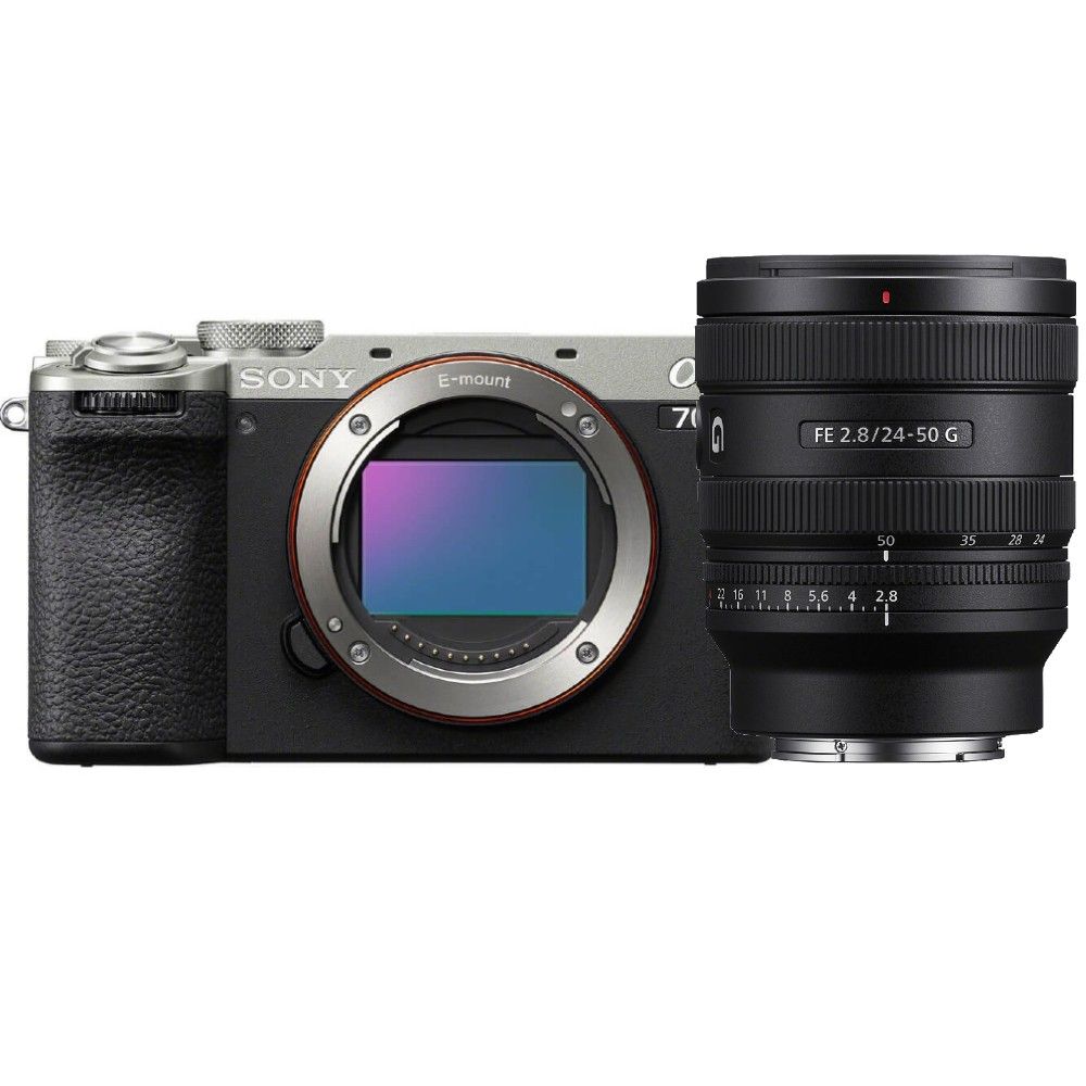 Sony Alpha 7C II Silver + 24-50mm F/2.8 G Lens