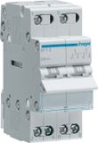 Conmut. Hager Omschakelaar 32A 2P I-0-II Common Boven DIN-rail (SFT232)