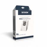 SQOON® (SQ28) Stofzuigerzakken geschikt voor Nilfisk Elite/King/Extreme - 4 stuks