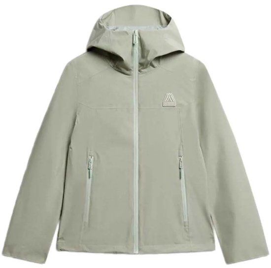Superdry - Waterdichte Jas - Dames - Dusty Sage - Maat XL