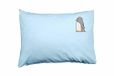 Bona Basics Decoratieve kussenhoes Lichtblauw 50x35 cm