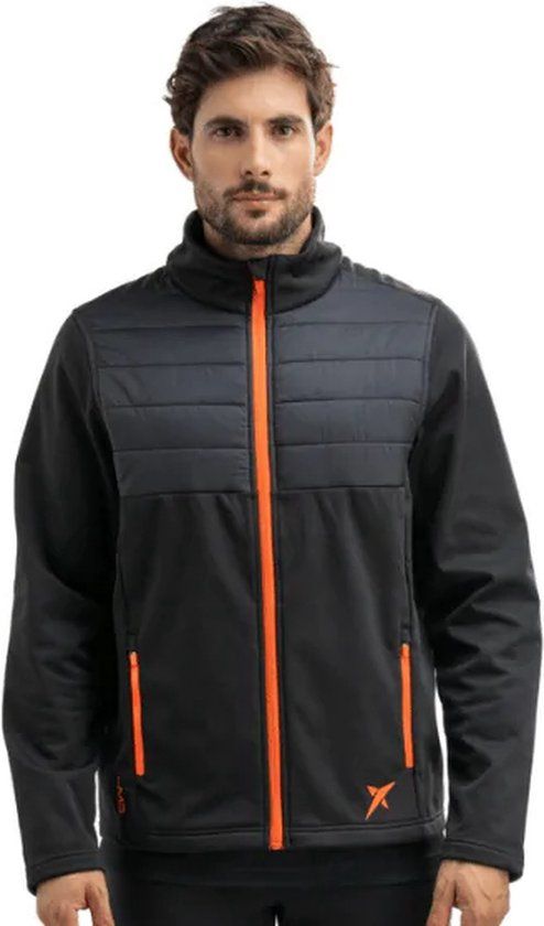 Drop Shot Softshell Silas JMD Zwart Maat L