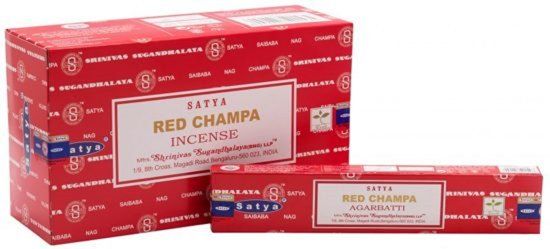 Satya Red Champa Wierook (12 pakjes)