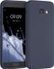kwmobile telefoonhoesje geschikt voor Samsung Galaxy A5 (2017) - Back cover in marineblauw