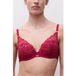 Chantelle Co Bra Tshirt Plunge Candy Apple Shades Taille: B75