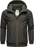 Ragwear heren winterjas Stewie donkere olijf 22