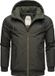 Ragwear heren winterjas Stewie donkere olijf 22