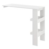 en.casa Bartafel Bromoella 120x45x106 cm Wit