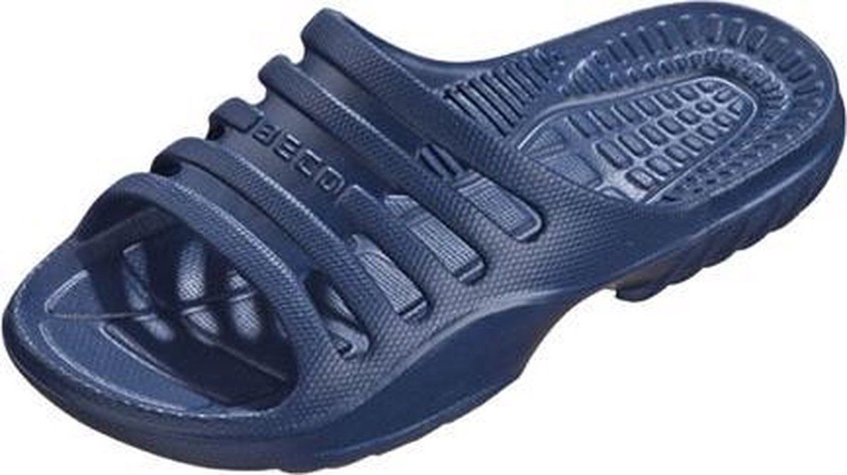 Beco badslippers donkerblauw junior - 4013368123799