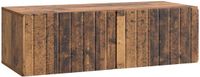 vidaXL Wandmontage TV-kast 98 x 41 x 30 cm Oud hout Bewerkt hout