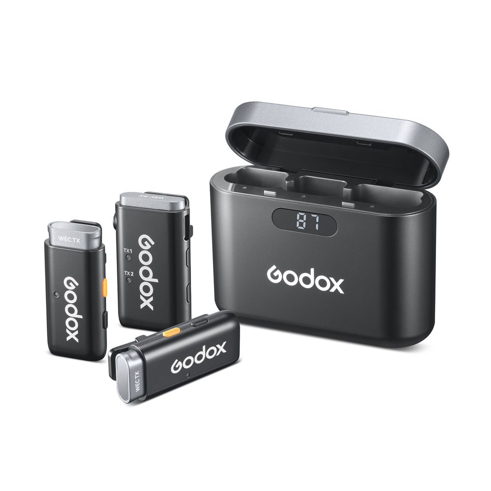 Godox WEC 2-person Wireless Microphone System - 6952344232187