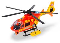 Hélicoptère jouet hélicoptère de sauvetage - 36 cm - Avec lumière et son - Dès 3 ans