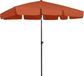 VidaXL Strandparasol 200x125 cm terracottakleurig