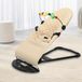 Bouncer - Foldable baby swing - Works without electricity - Natural rocking motion - Suitable for 0-10 months - Up to 10 kg - Fabric - White