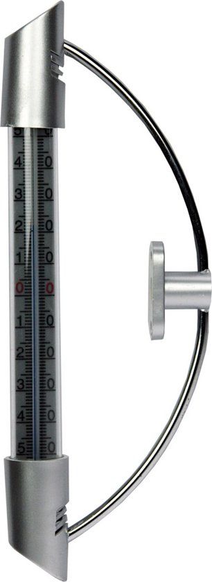 Talen Tools Raamthermometer Metallook Min/Max 23 cm