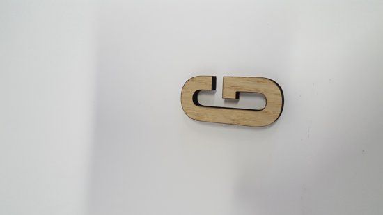 Promission Houten letter G - 10 cm hoog