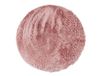 Tapis à base fine et souple extra doux rose diam.160