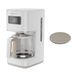 Electrolux E6CM1-6SW Machine à café filtre entièrement automatique 1,375 l Blanc