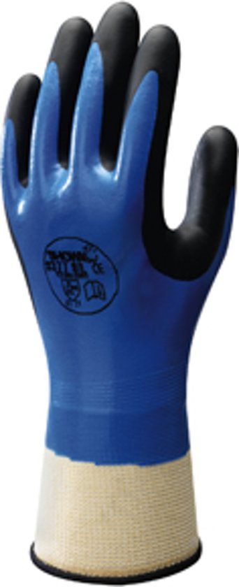 Showa 477 waterdichte gevoerde Werkhandschoenen - Maat XL