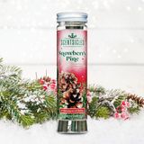 Scentsicles Kerstboom geurstokjes "Snowberry Pine" (set van 6 met S-haakjes)