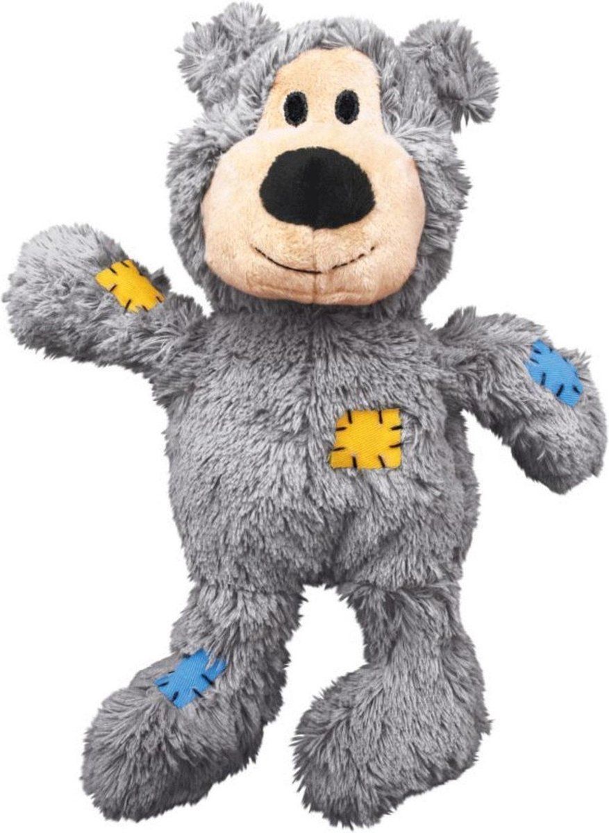 Kong Wild Knots Bears hondenknuffel Extra Small - grijs