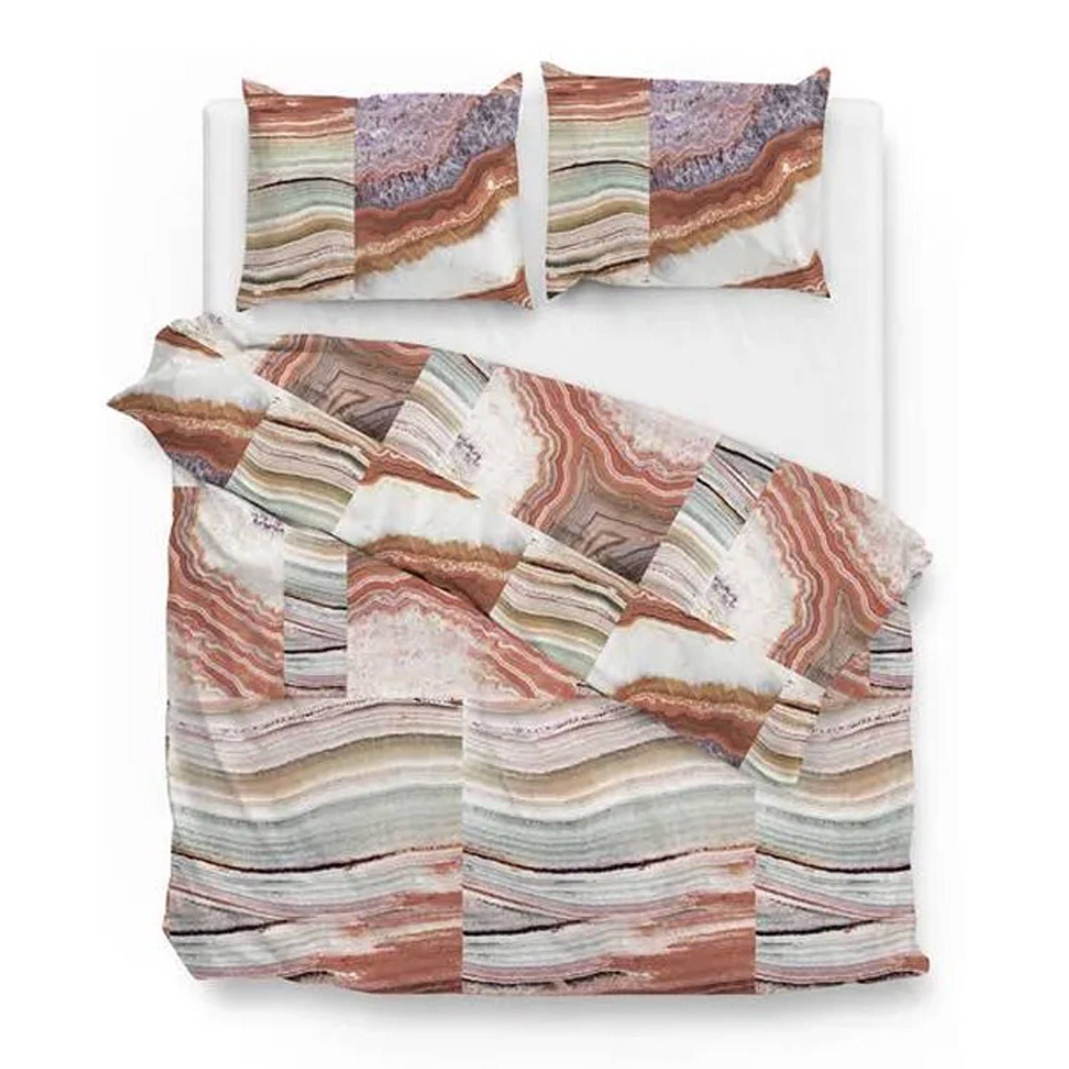 Zo!Home dekbedovertrek Sam - Multi - 1-persoons 140x200/220 cm - Katoen