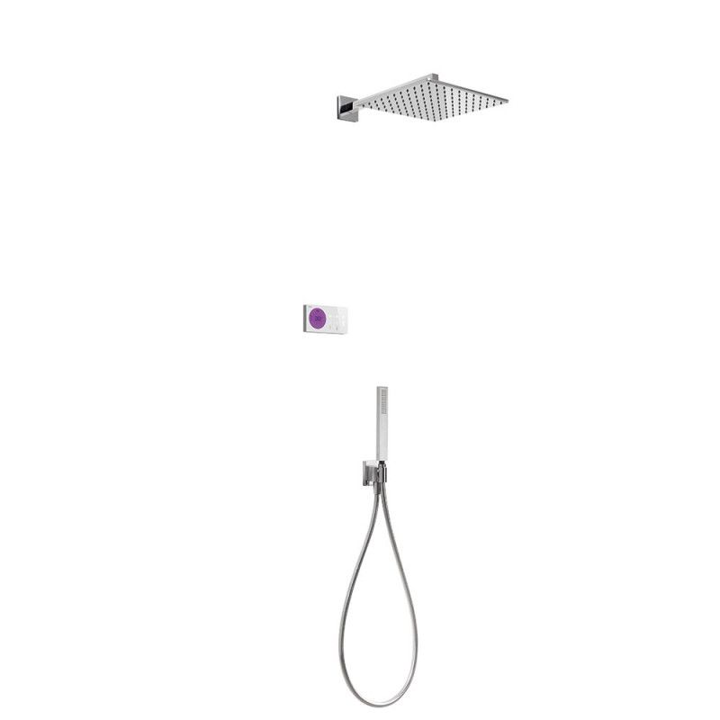 Tres Exclusive elektronische inbouw regendouche incl. handdouche 09286563 - Chroom