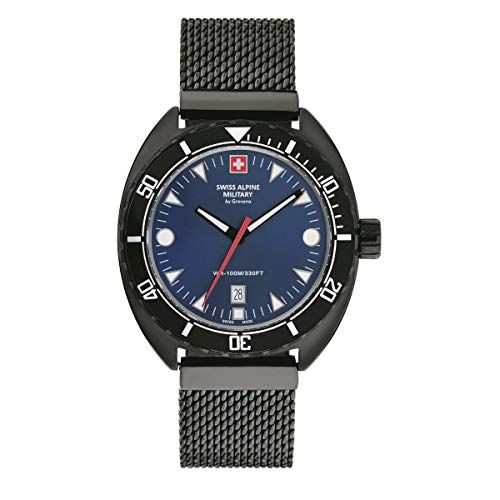 Swiss Alpine Military 7066.1175 Turtle Men's 44mm 10ATM Watch