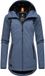 Ragwear Zuzka Winterjas Vrouwen M Indigo Blue 23