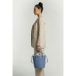 Coccinelle Leather Bucket Bag In Blue
