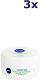 Nivea 3x Nivea Soft body Crème - Hydraterend met Aloë Vera 200ML