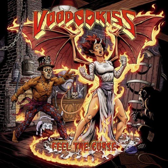 Voodoo Kiss Feel the Curse LP Coloured Vinyl