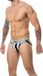 Klassieke MOB EROTICWEAR White-Black Sports Jocket XL