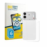 BROTECT - Screenprotector voor Nothing Phone (4b) (Achterkant) - Folie Beschermfolie transparant 6 Stuks