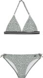 Protest Prtibisa Jr – Triangel bikini set Meisjes – Verstelbare bandjes – Uitneembare vulling – Glass Bottlegreen – Effen – Maat 104