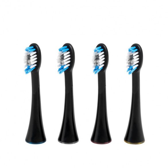 Silk'n SonicSmile Family Pack opzetborstels - Zwart - 4 stuks
