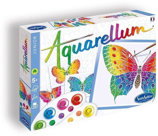 SentoSphère Aquarellum Junior - Papillons
