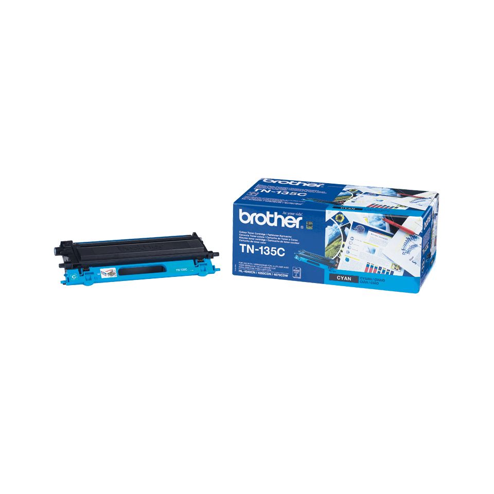Brother TN135C toner cartridge - Cyaan - 4000 pagina's