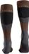FALKE SK4 warm dun wol functioneel materiaal skisokken heren bruin - maat 39-41