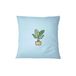 Bona Basics, Decoratieve kussenhoes, Huisdecoratie, voor bank, cafetaria, Afmeting: 60x60 cm, Kleur: Lichtblauw