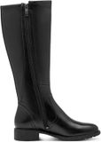 Tamaris Dames laarzen 1-25534-47 Zwart Leer