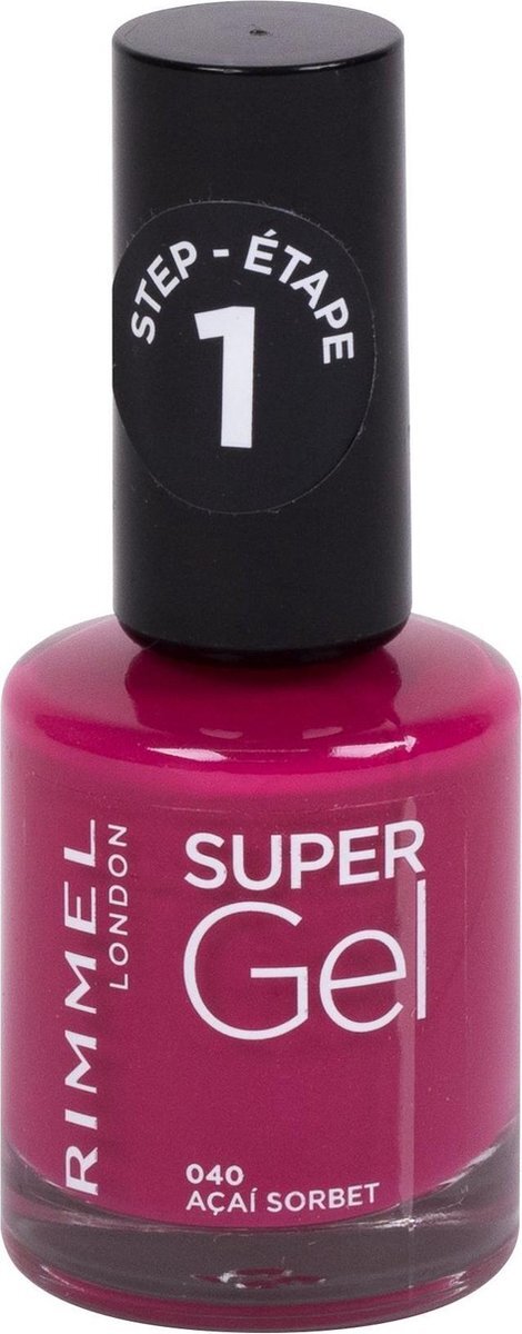 Rimmel London Rimmel Super Gel Nagellak - 040 Acai Sorbet