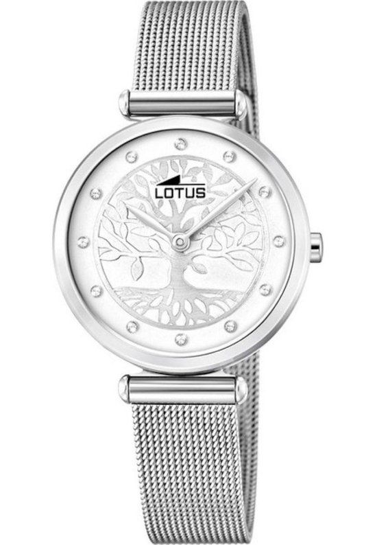 Lotus Unisex Horloge 18708/1 - Zilverkleurig - Staal - 29 mm