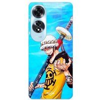 Oppo Etui A60 Anime One Piece Trafalgar D Water Law Maniacase
