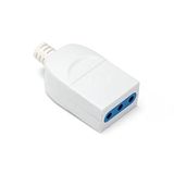 Velamp plug-it-10 F huis, wit, 3 stuks